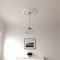 Ekena Millwork Logan Ceiling Medallion (Fits Canopies up to 6 1/8"), 24 1/4"OD x 3 7/8"ID x 2"P, Primed White CM24LO1 - alternate 5
